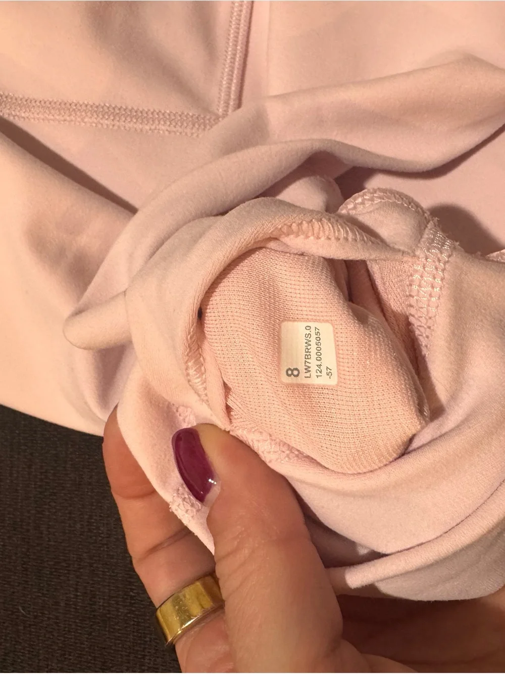Lululemon Strawberry milkshake align shorts